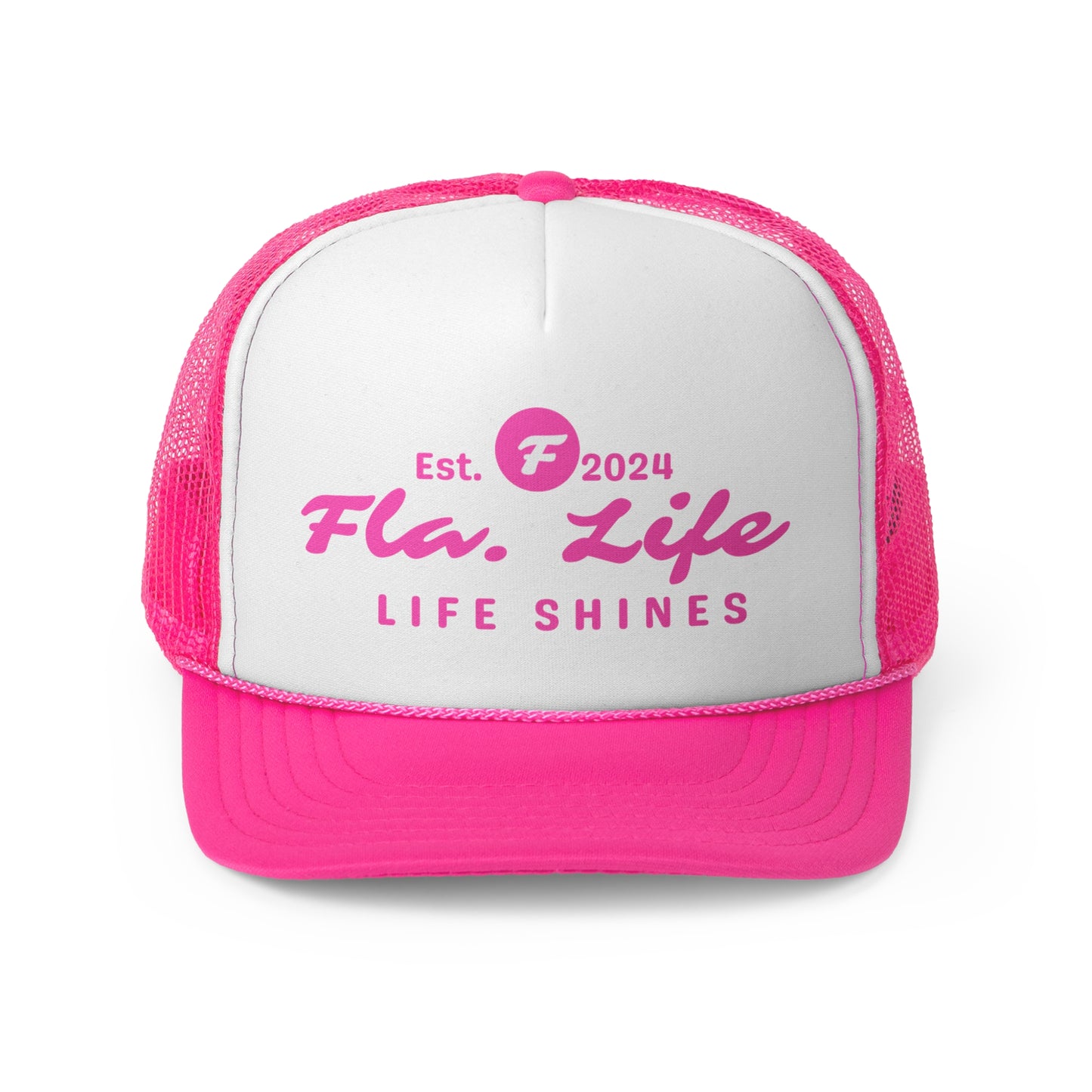 Foam Trucker Caps Pink