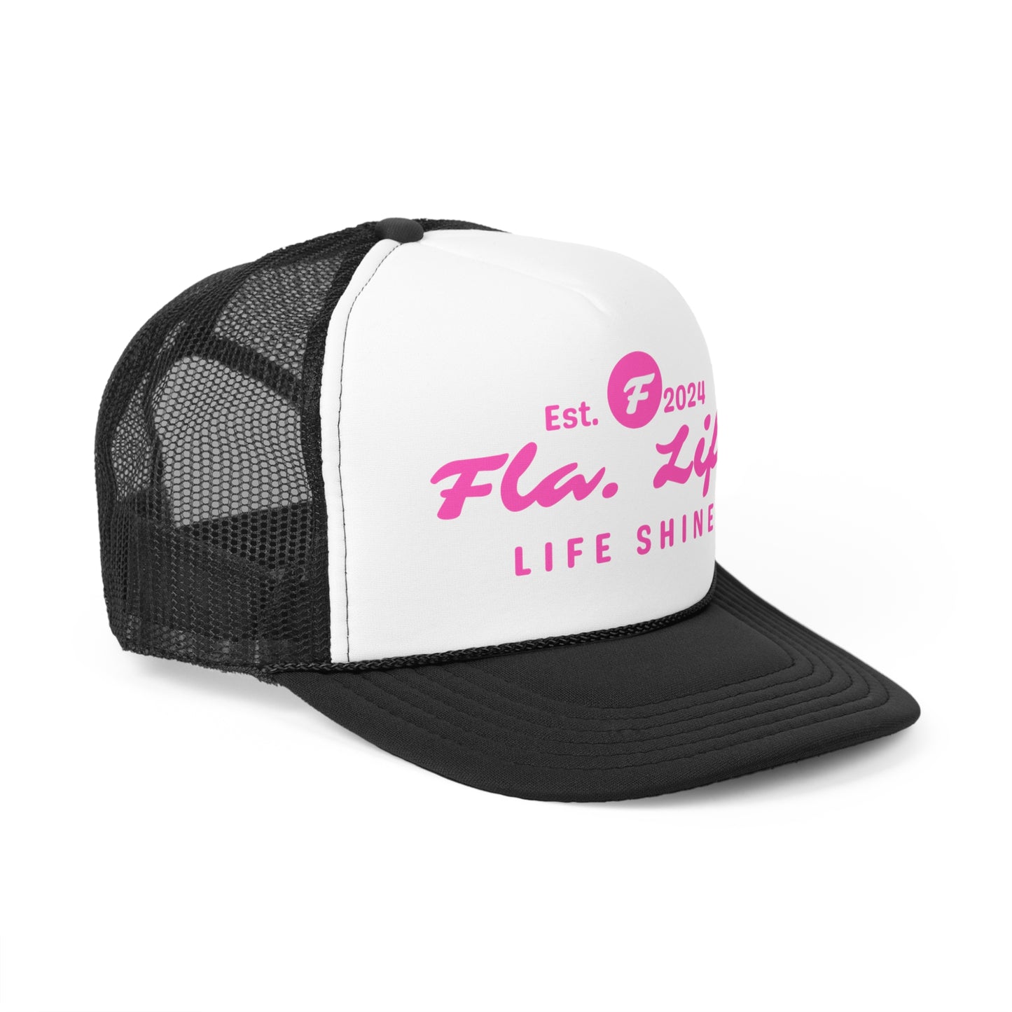 Foam Trucker Caps Pink