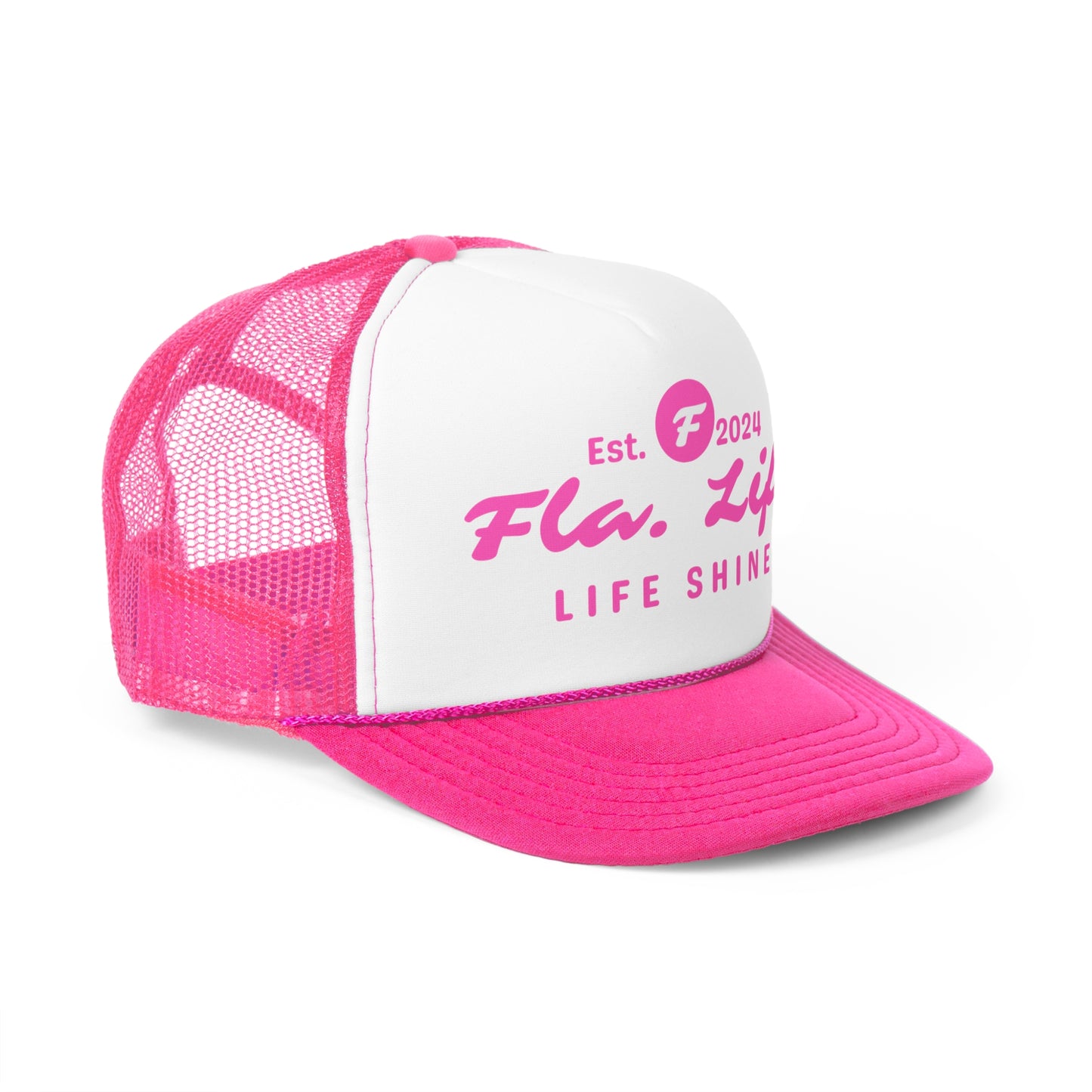 Foam Trucker Caps Pink