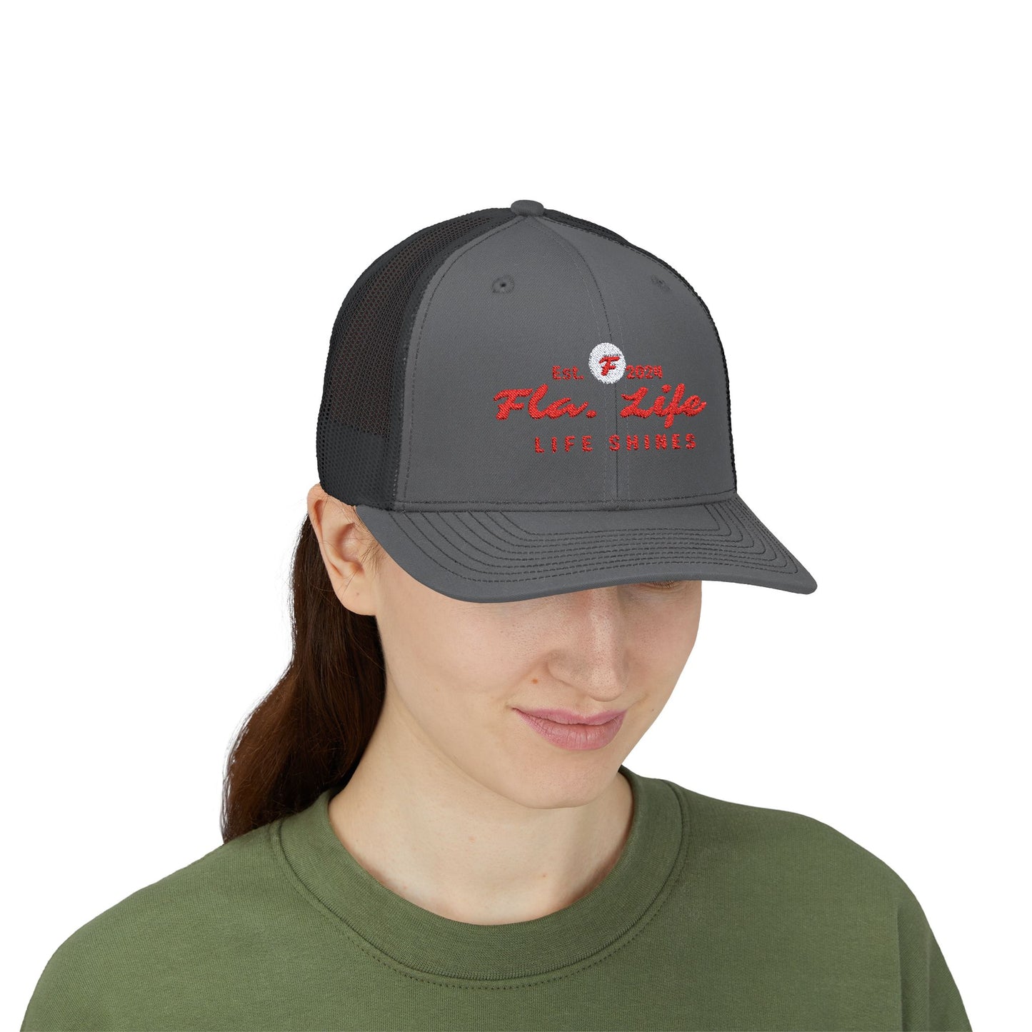 Richardson Trucker Cap Red