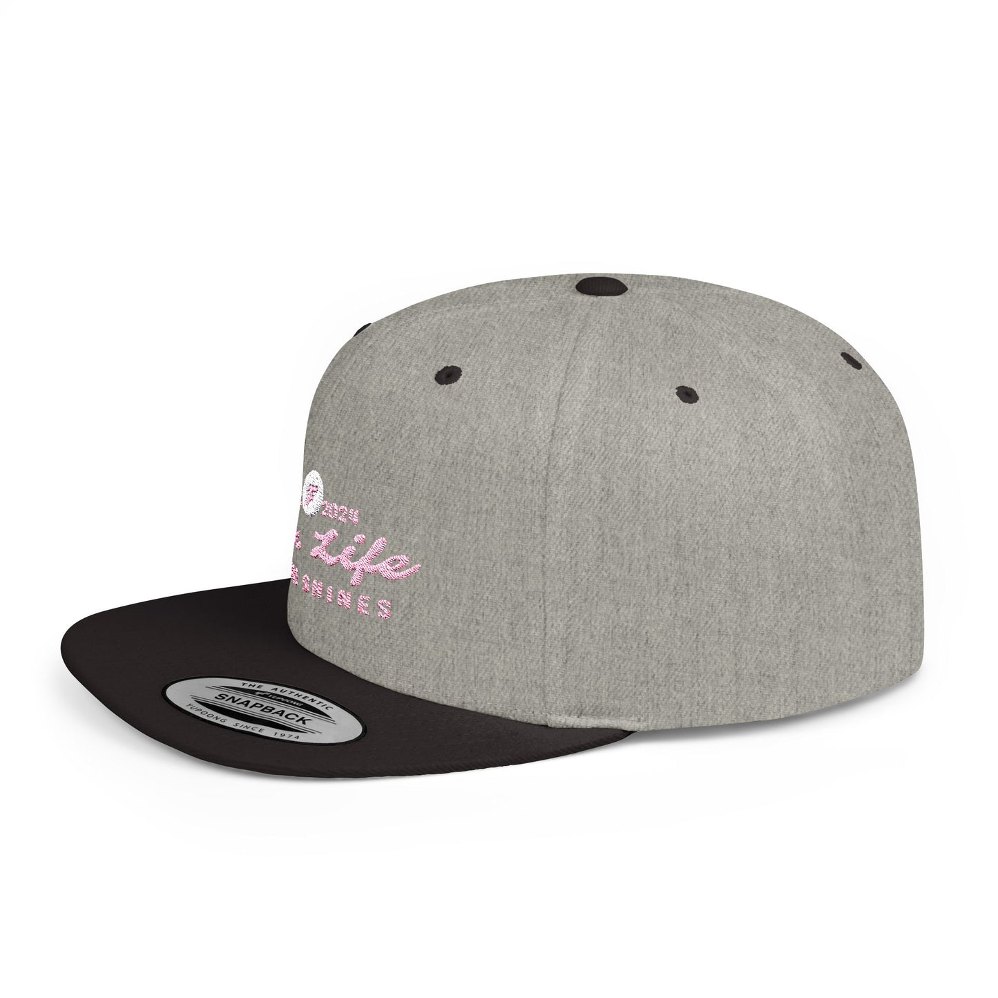 Flat Bill Snapback Pink