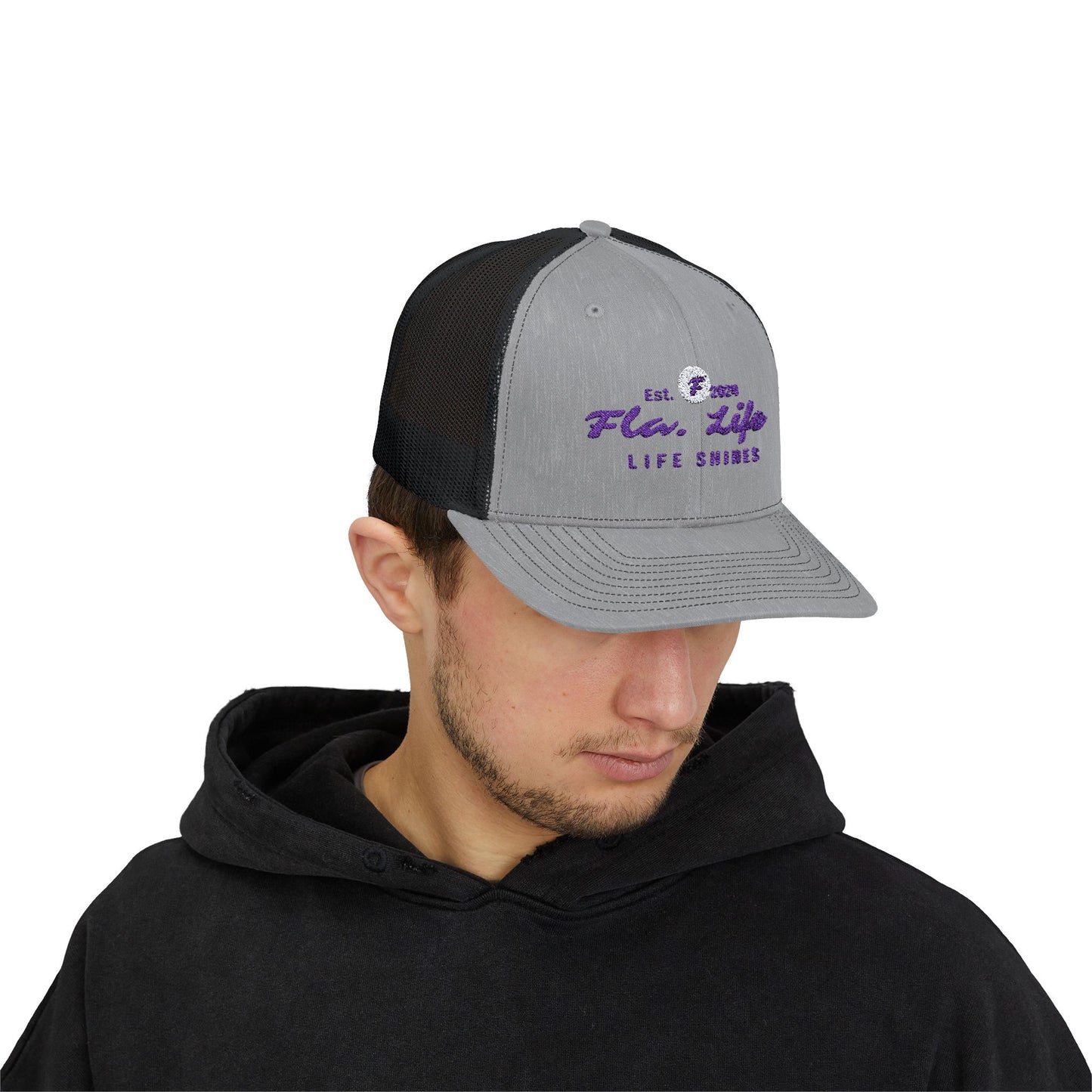 Richardson Trucker Cap Purple