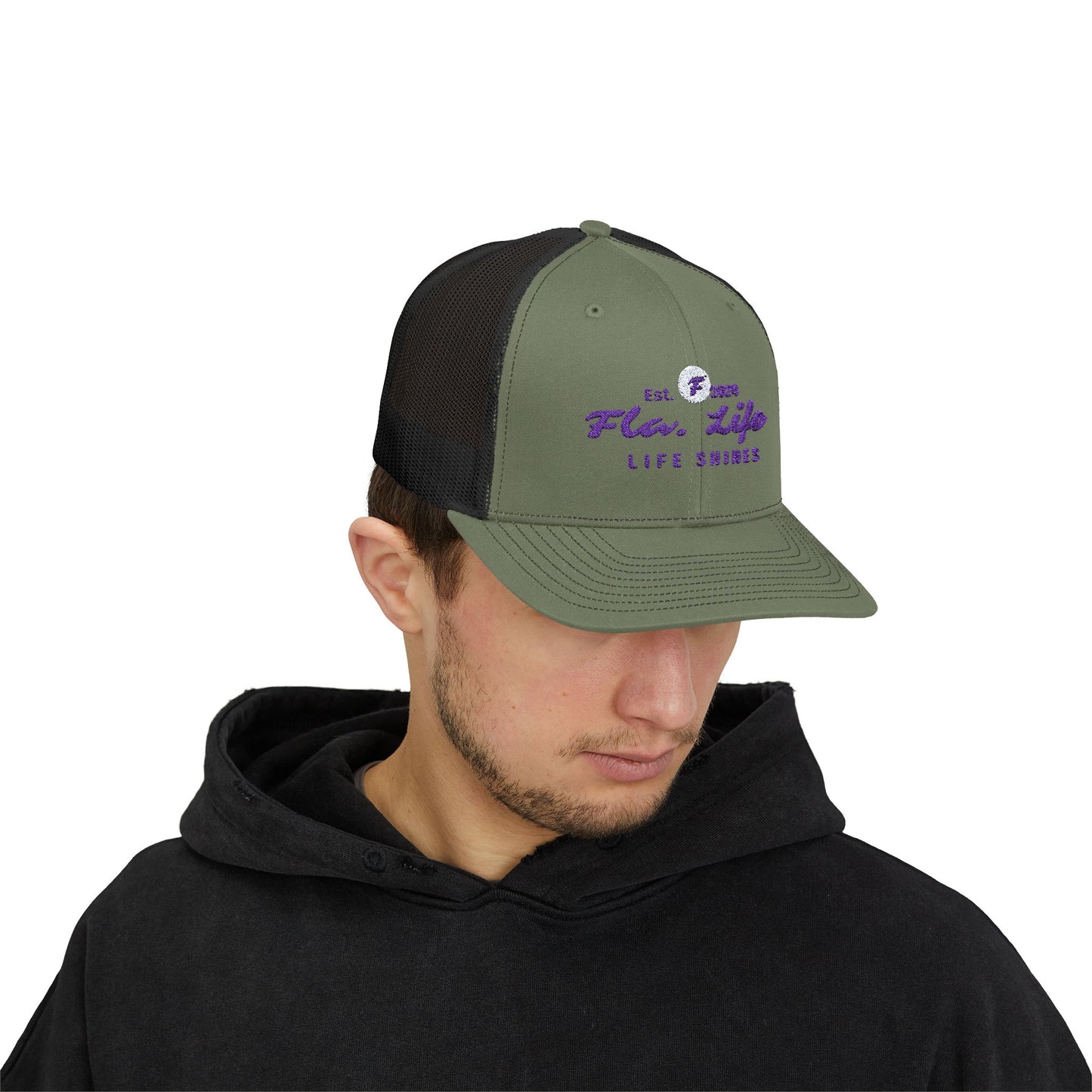 Richardson Trucker Cap Purple