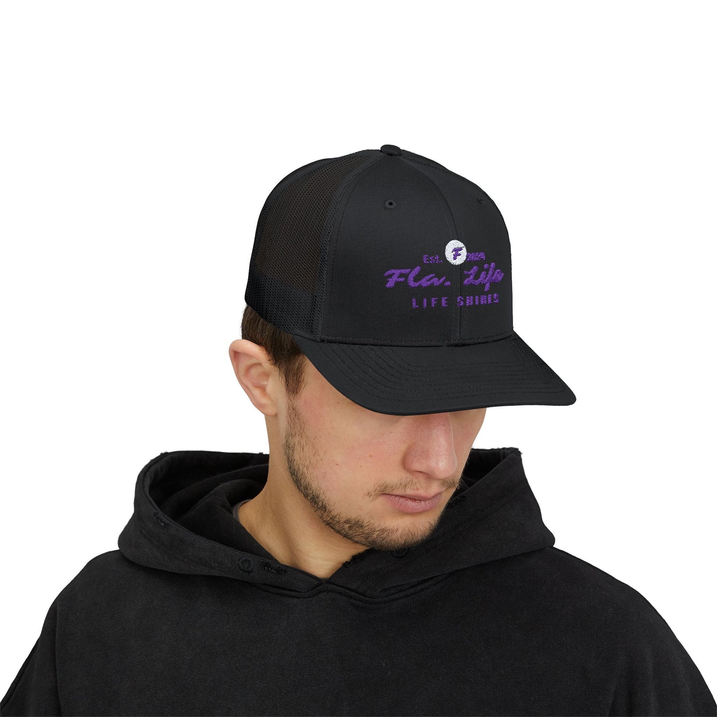 Richardson Trucker Cap Purple