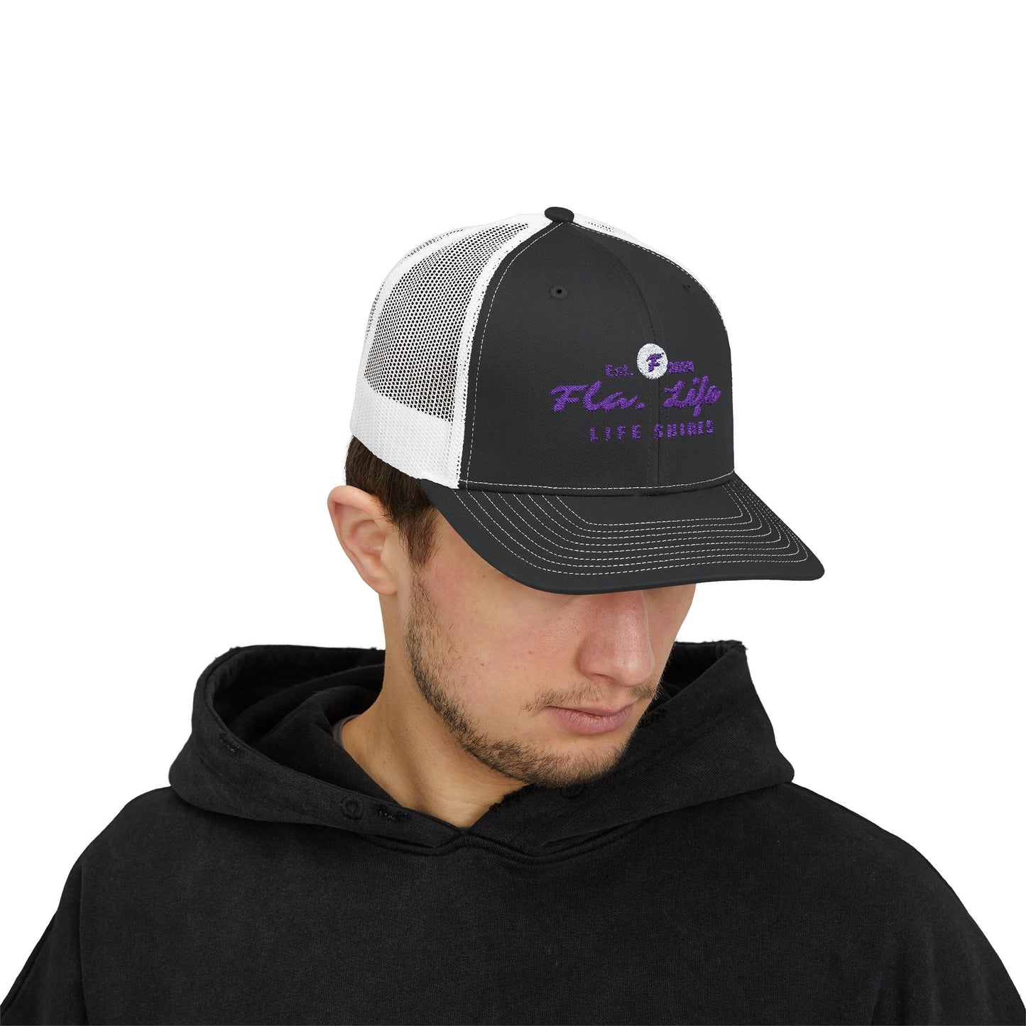 Richardson Trucker Cap Purple