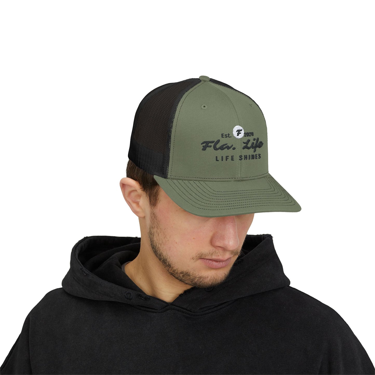 Richardson Trucker Cap Black