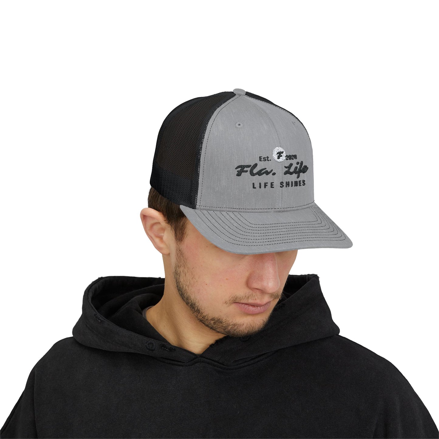 Richardson Trucker Cap Black