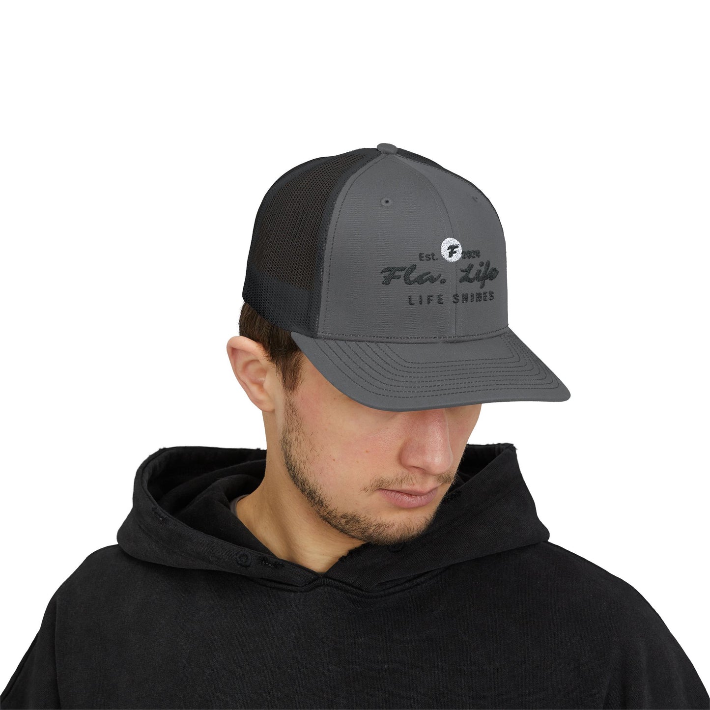 Richardson Trucker Cap Black