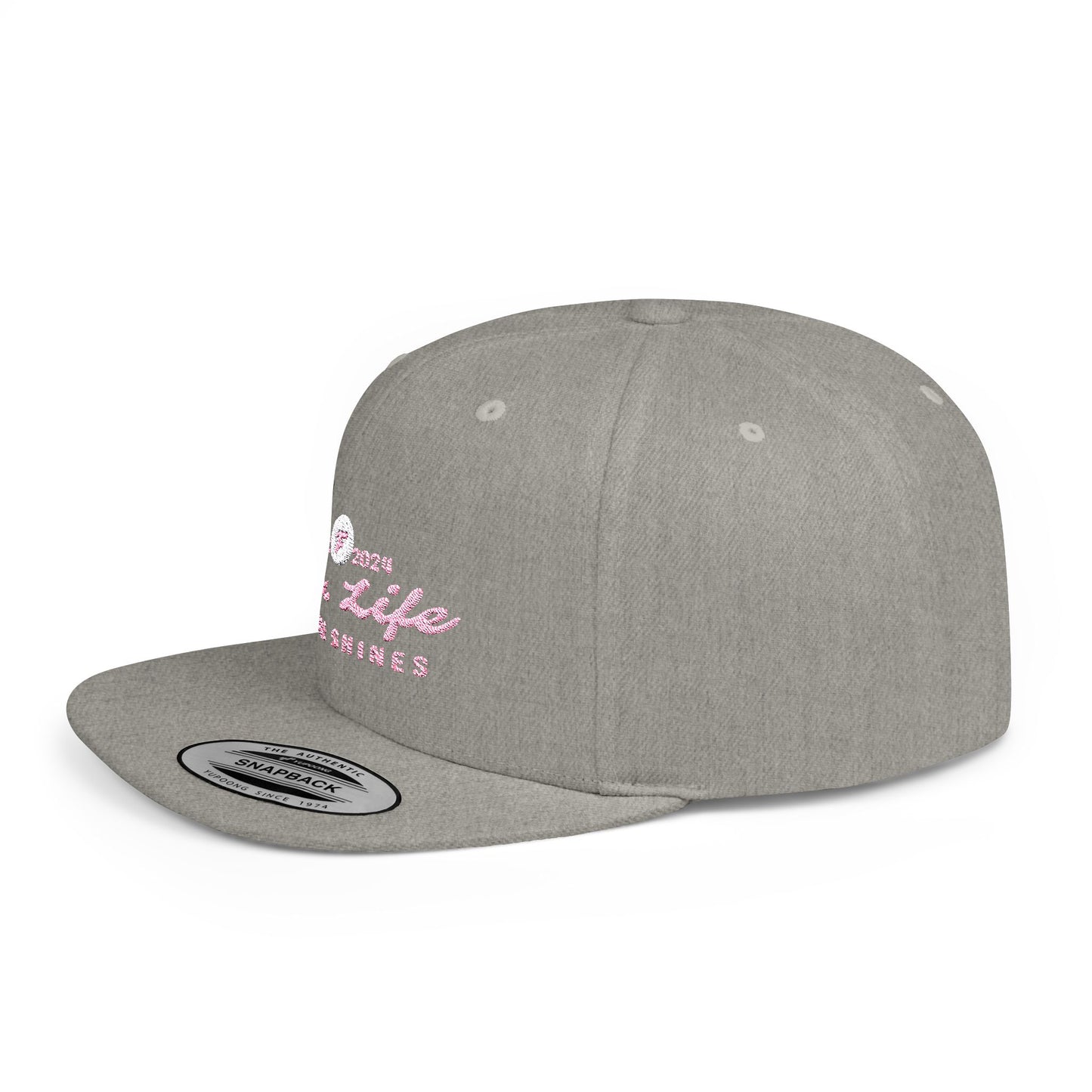 Flat Bill Snapback Pink