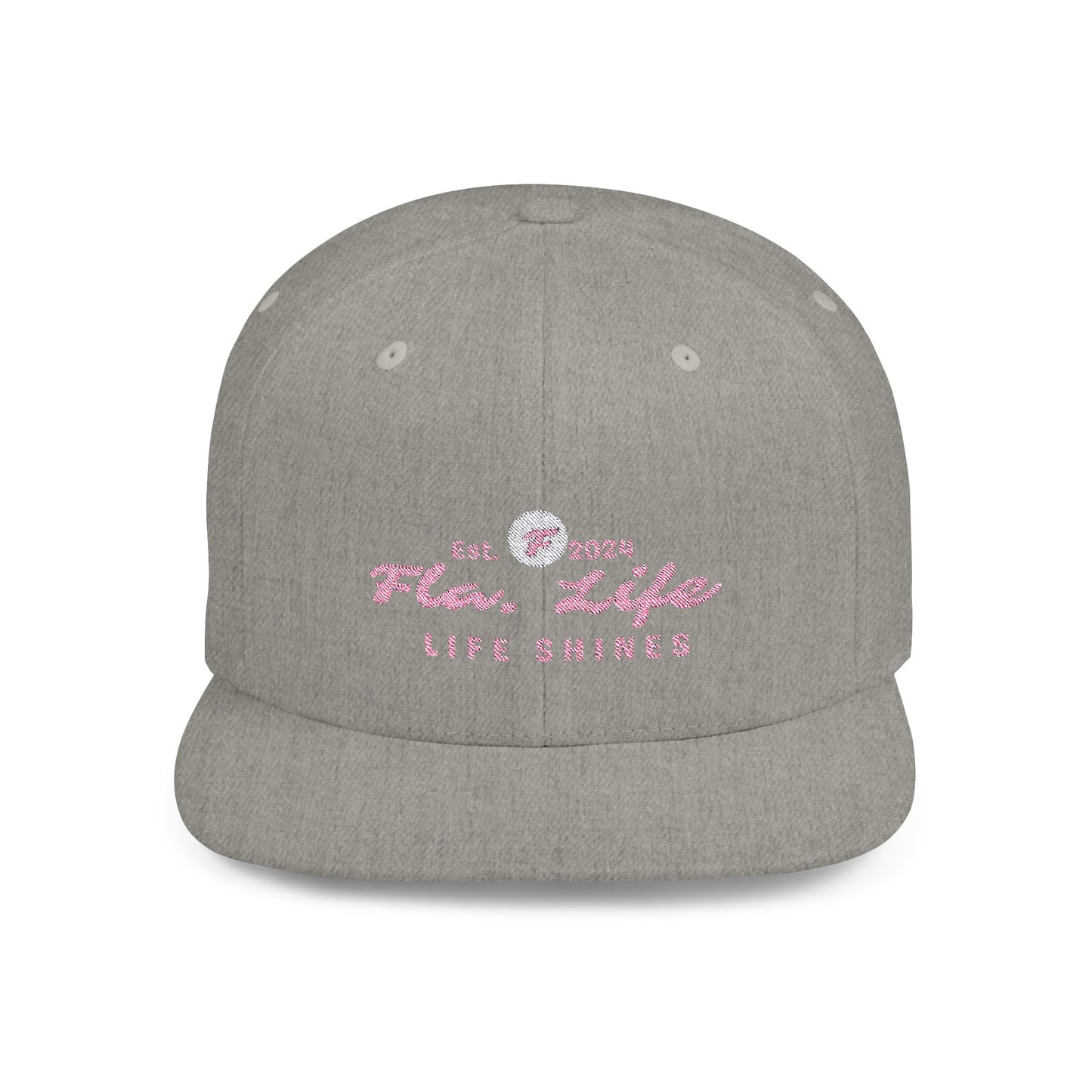 Flat Bill Snapback Pink