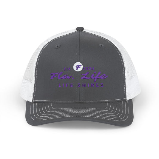 Richardson Trucker Cap Purple